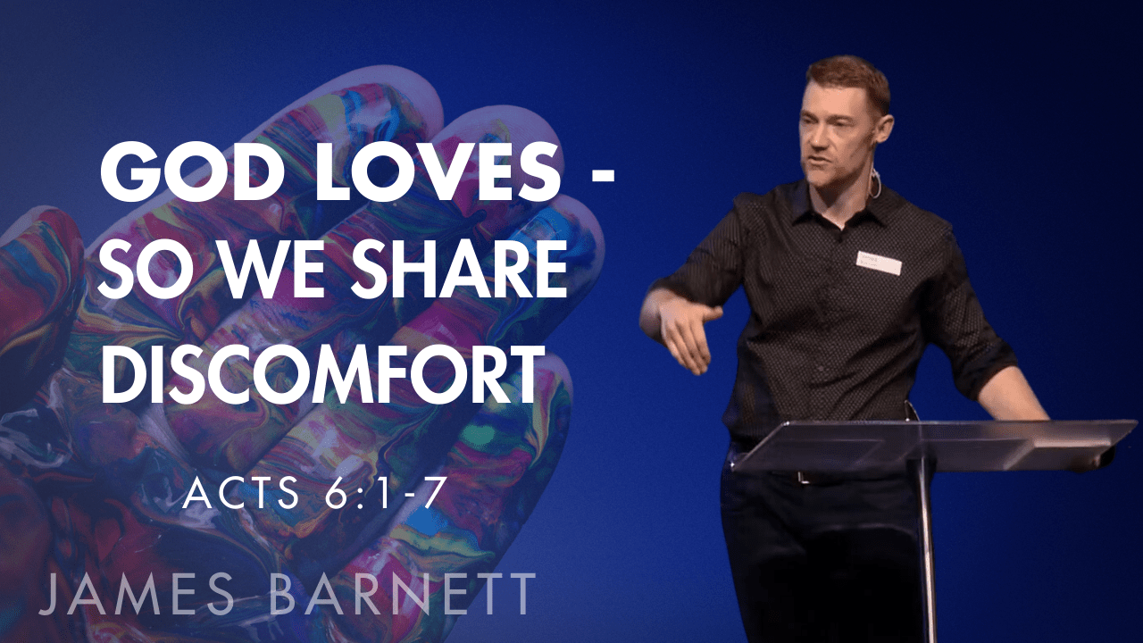 Featured image for “God loves – so we share discomfort”